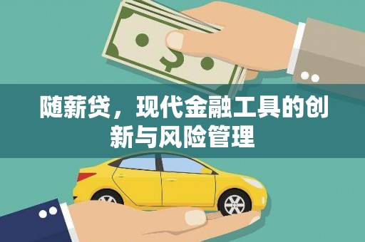 墨玉随薪贷，现代金融工具的创新与风险管理