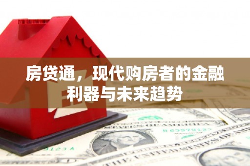墨玉房贷通，现代购房者的金融利器与未来趋势