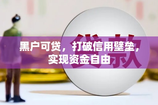 墨玉黑户可贷，打破信用壁垒，实现资金自由