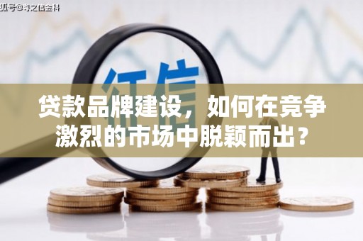 墨玉贷款品牌建设，如何在竞争激烈的市场中脱颖而出？