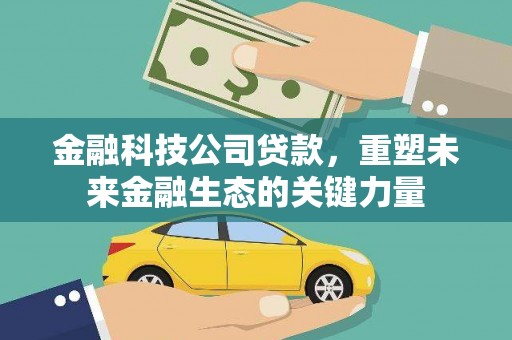 墨玉金融科技公司贷款，重塑未来金融生态的关键力量