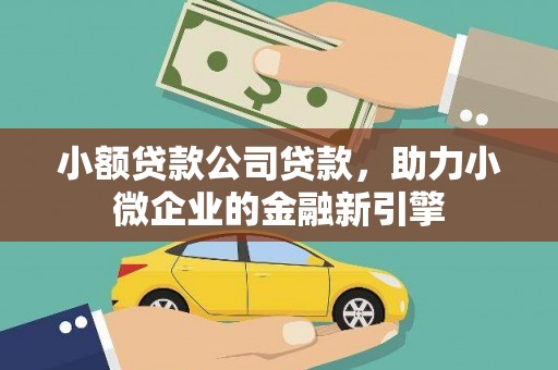 墨玉小额贷款公司贷款，助力小微企业的金融新引擎