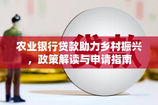 墨玉农业银行贷款助力乡村振兴，政策解读与申请指南