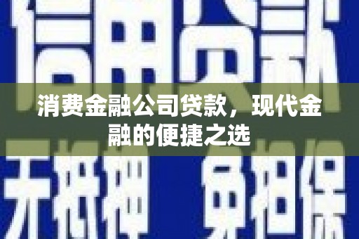 墨玉消费金融公司贷款，现代金融的便捷之选